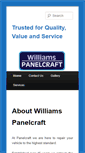 Mobile Screenshot of donwilliamspanelcraft.co.uk